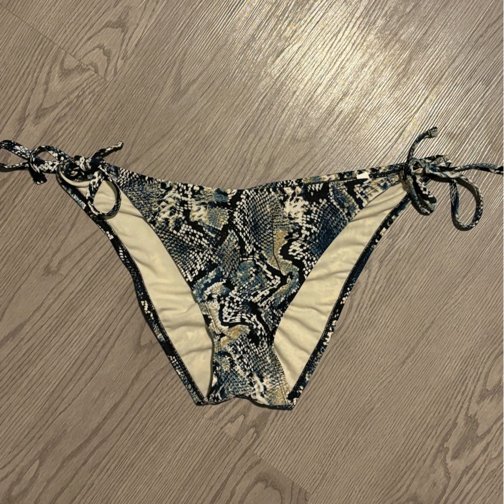 Snake Skin Bikini Bottoms